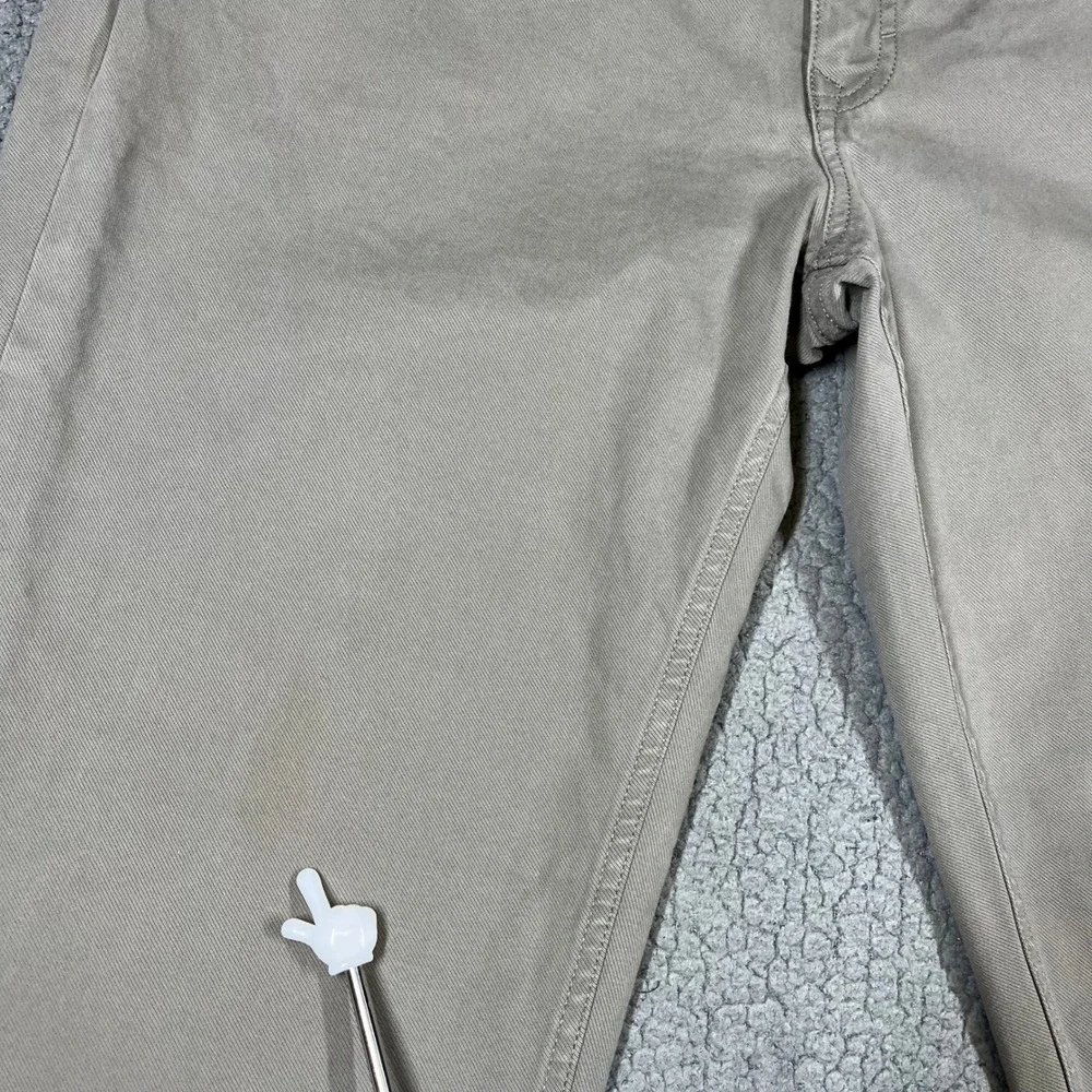 Banana Republic Traveler Pants Athletic Tapered Fit Khaki Tan 36x34 (36x32)